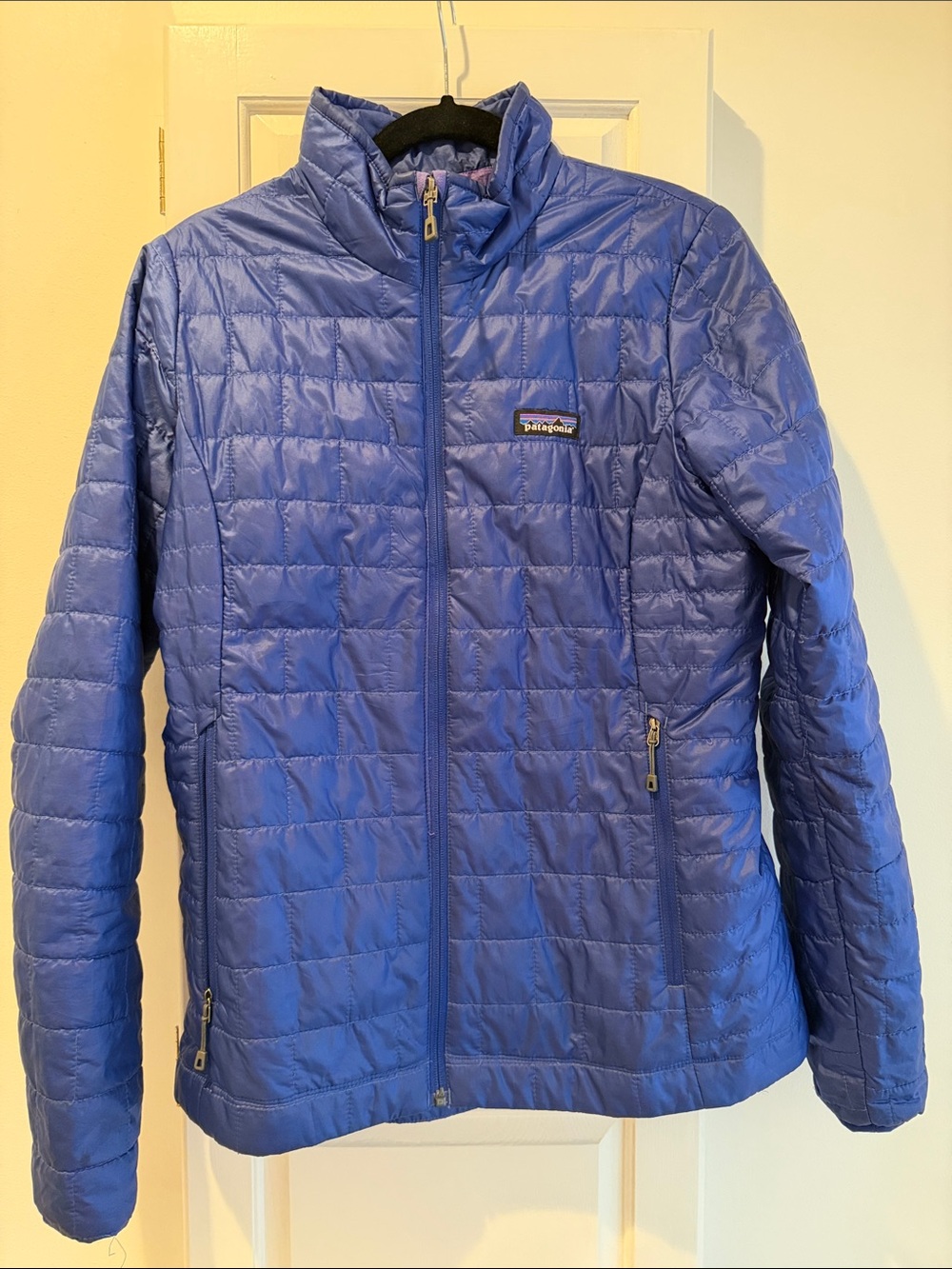 Patagonia Women’s Quilted Puffer Jacket - Blue